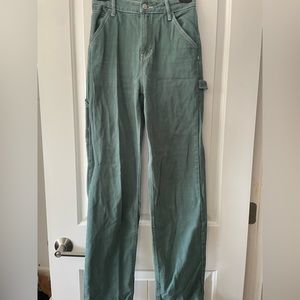 Pacsun Cargo Jeans green.
